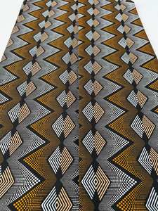 Tissu en coton Ankara de haute qualité, imprimé wax africain du Togo et du Nigéria, pour femmes, textile Kitenge vibrant pour la confection de robes - Product Image 4