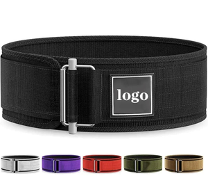Custom Anti Loosening Self Locking Belt Weightlifting Squat Gym Training Waist Belt - Product Image 4