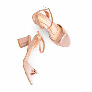 Sandalias Peach Fancy Tacón Modelo FN5985 - Product Image 1