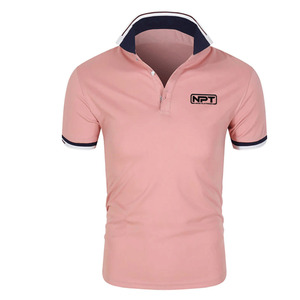 Polo T-shirt uni simple à manches courtes respirant pour homme, fabriqué au Pakistan, qualité supérieure 2026 - Product Image 1