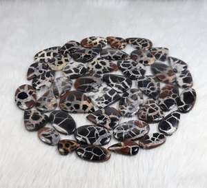 Vente en gros de cabochons et perles en septarien noir naturel de qualité supérieure pour la fabrication de bijoux - Product Image 5