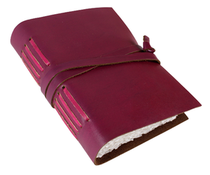 Cuadernos A5 Personalizados con Grabado, Diarios de Cuero Genuino Reciclado, Banda Elástica, Cubierta de Cuaderno de Tapa Dura Personalizada - Product Image 1