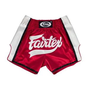 กางเกงมวยไทย Fairtex คิกบ็อกซิ่ง MMA แบบคิโมโน สกรีนโลโก้ได้ ผลิตจากโพลีเอสเตอร์ 100% ระบายอากาศได้ดี แห้งเร็ว ทนทาน น้ำหนักเบา - Product Image 1