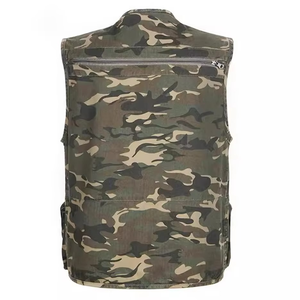 Gilet de chasse camouflage pour homme, sans manches, respirant, gilet de chasse camouflage de terrain - Product Image 2
