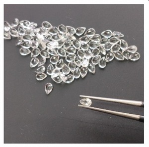 Topacio Blanco Natural Corte Pera de 5x3 mm, Gema Suelta Premium para Anillos de Compromiso, Colgantes y Joyería de Moda en Venta - Product Image 1