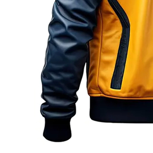 High Quality New Fashion Men's <b>Leather</b> <b>Jacket</b> Solid/Plaid Windproof Eco-Friendly Breathable <b>Long</b> Sleeves Streetwear Winter Coat - Product Image 5