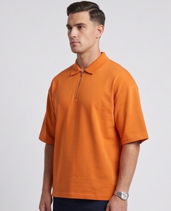 Drop Shoulder Polo <b>Shirt</b> Men Summer Street Fashion Oversize Polo <b>Shirts</b> Men's Turn Down <b>Collar</b> Drop Shoulder Polo <b>T</b> <b>Shirt</b> Mens - Product Image 6