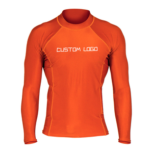 Men's Long Sleeve Rash Guard Performance Compression Shirt UV Sun Protection Swimming Surf Top Athletic Gym Wear 2026 - Product Image 6