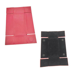 Plateau à dés hexagonal pliable en cuir, taille personnalisée, haute qualité, unisexe, pour jeux de dés à domicile, accessoires de rangement - Product Image 3