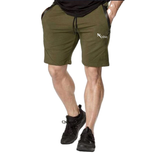 Pantalones Cortos Deportivos de Secado Rápido para Hombre, de Poliéster/Algodón, Estilo Francés, hasta la Rodilla, con Cordón en la Cintura - Product Image 6