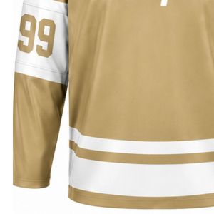 Camiseta Deportiva de Hockey sobre Hielo para Hombre, Color Marrón Camel, Manga Larga, Poliéster, para Entrenamiento y Partidos - Product Image 5
