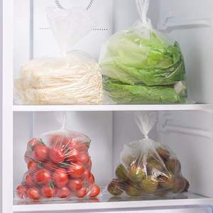 Wholesale HDPE Heat Seal Embossed Flat <b>Bags</b> Supermarket Produce <b>Bags</b> Freezer Food Packaging <b>Clear</b> Plastic <b>Bag</b> on Roll for Home - Product Image 5