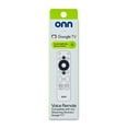 Onn bianco telecomando intelligente con la ricerca vocale compatibile con i dispositivi di Streaming Onn e Google TV - Product Image 3