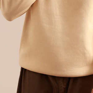 เสื้อสเวตเชิ้ตดีไซน์เรียบง่ายทันสมัยสำหรับฤดูหนาว ผ้าฝ้าย 100% เนื้อผ้านุ่ม ระบายอากาศได้ดี เป็นมิตรต่อสิ่งแวดล้อม ให้ความอบอุ่นสบาย ทันสมัย - Product Image 3