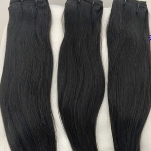 Cabello Humano Indio 100% Virgen, Doble Trama para Procesamiento a Máquina, Sin Químicos - Product Image 4