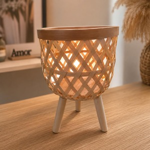 Premium Rattan Planter Suitable For Indoor Outdoor Plants Boho Home Decor And Stylish Woven <b>Pot</b> <b>Holder</b> Wholesale From India - Product Image 2