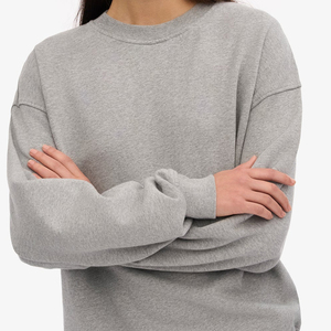 เสื้อสเวตเชิ้ตผู้หญิงทรงโอเวอร์ไซส์ แขนยาว เนื้อผ้านุ่ม สวมใส่สบาย เหมาะสำหรับสตรีทแวร์ลำลอง ท่องเที่ยวช่วงฤดูหนาว และลดราคา - Product Image 5