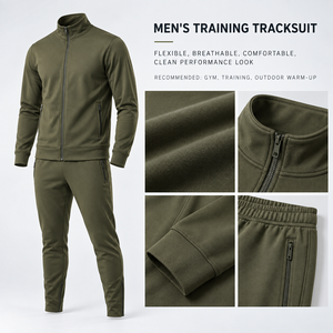 Vêtements d'entraînement extensibles pour hommes avec logo personnalisé, tissu léger haute performance, fabricant de vêtements d'équipe pour l'entraînement sportif - Product Image 6