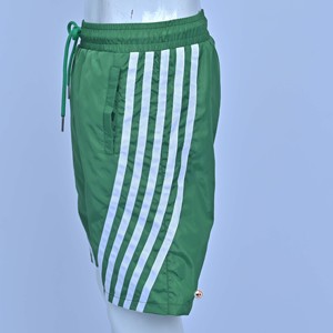 Pantalones Cortos Deportivos de Poliéster para Hombre, Color Sólido, Alta Calidad, Cintura con Cordón, Secado Rápido, Estilo Casual, Largo Bermuda, Venta al Por Mayor - Product Image 4