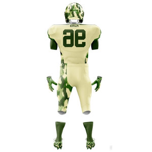 Teamwear Uniform High Quality Digital Printing Club American Football Uniform 100% Polyester Breathable Quick Dry Sublimated - Product Image 5