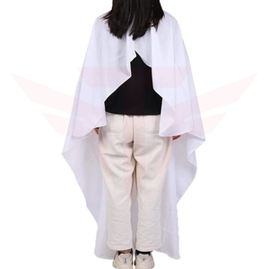 Cape de Coiffure et Tablier de Barbier Surdimensionné en Polyester Écologique Imperméable avec Logo Personnalisé de Luxe - Product Image 6