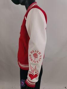 Veste universitaire pour homme de qualité supérieure, design personnalisé, manches en cuir, veste universitaire brodée, veste streetwear d'hiver - Product Image 6