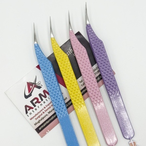 Pinzas Profesionales para Extensión de Pestañas de Acero Inoxidable Estilo Delfín, Diseño Personalizado, Duraderas, Precisión, Logotipo Personalizado - Product Image 5