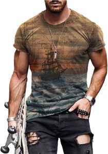 Camiseta estampada para hombre de alta calidad a precio de fábrica, impresión digital DTG, diseño personalizado, suave, transpirable, informal, para verano. - Product Image 4