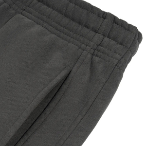 Pantalon de survêtement plissé gris foncé pour homme, taille élastique avec cordon de serrage, coupe décontractée, tricoté mi-lourd, style automne - Product Image 6