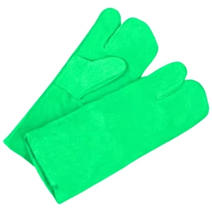 Guantes de Seguridad para Soldadura de Cuero Vacuno Duradero, Certificación CE, Sin Látex, Antiestáticos, Lisos, 11 oz, Uso General - Product Image 5