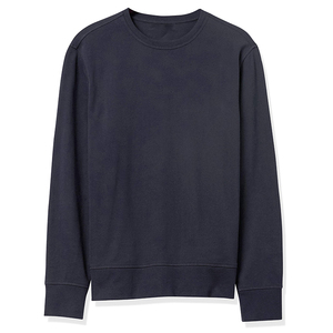 เสื้อสเวตเชิ้ตผู้ชายสำหรับฤดูหนาว ผ้าฝ้าย 100% ทรงโอเวอร์ไซส์ ผ้าถัก คอทรงโอ ลายเรียบ ดีไซน์ระบายอากาศได้ดี - Product Image 6