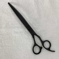 Set Gunting Hewan Peliharaan Profesional 7'' Lengkung dari Baja Anti Karat Jepang, Perlengkapan Perawatan yang Praktis, Kit Pencukur Bulu Anjing dan Kucing