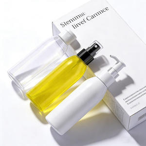 Vente en gros de flacons ronds en plastique PET de 160 ml avec pompe pulvérisatrice, couleur personnalisée, pour lotion, crème, huile corporelle, sérum pour le soin de la peau, emballage cosmétique - Product Image 2