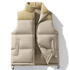 Gilet matelassé léger en duvet et coton pour homme – Idéal pour le quotidien en hiver - Product Image 5