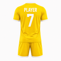 Ensemble d'uniformes de football professionnels personnalisés, maillot de football imprimé, shorts et chaussettes assortis, légers, respirants, unisexes