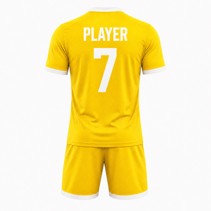 Professional Soccer Uniform Package with Custom Football Jersey Matching Shorts and <b>Socks</b> Lightweight <b>Moisture</b> Wicking Team Club - Product Image 2