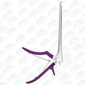 Rongeurs Herramientas quirúrgicas Púrpura 8 pulgadas hasta 3 Mm Ferris Smith Mango recubierto Neurocirugía Ent Instrumentos Instrumento médico - Product Image 6