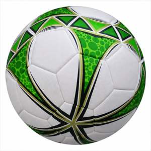 TORO SKINS TS-SB-0011 boule hybride géométrique étoile verte fabriquée au Pakistan Surface texturée TPU PU (polyuréthane) de haute qualité - Product Image 5