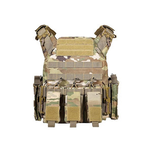 เสื้อกั๊กยุทธวิธีแบบปรับได้พร้อมระบบ MOLLE สำหรับการฝึกกลางแจ้งและกระเป๋าเป้สะพายหลังทางยุทธวิธี - Product Image 5