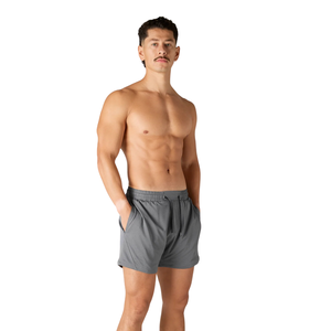 Pantalones Cortos Deportivos Transpirables de Malla para Hombre, Ligeros, de Secado Rápido, para Gimnasio, Entrenamiento, Correr, con Cintura Elástica - Product Image 5
