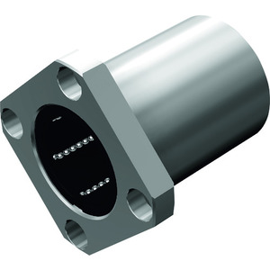 Rodamiento lineal industrial de bolas con copa estirada y brida para equipos de automatización - Product Image 1