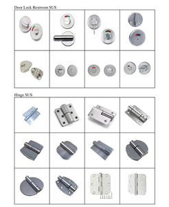 Charnière résistante d'acier inoxydable de 316 pour l'utilisation marine de machines industrielles, équipement chimique dans les environnements porteurs durs - Product Image 6