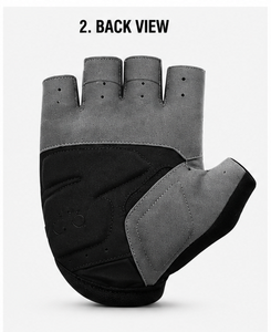 Gants de sport respirants, gants de musculation pour la salle de sport, le cyclisme, l'exercice physique et l'entraînement, excellente adhérence et coussinets de protection - Product Image 3