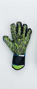 Gants de gardien de but de football en caoutchouc, antidérapants, respirants, protection des doigts, sangle de poignet réglable, coupe négative, fermeture auto-agrippante - Product Image 3