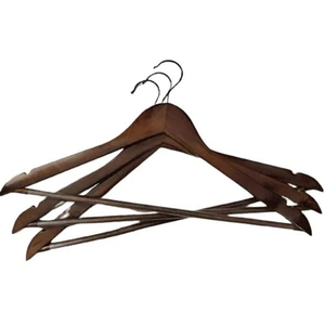 Cintre en bois léger et unique pour suspendre les vêtements d'enfants, finition de qualité supérieure, article de décoration pour armoire - Product Image 5