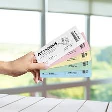 Indian Exporter Custom Coupon Ticket <b>Book</b> Professional Printed Vouchers for Retail and Marketing Use Available For Sale - Product Image 2