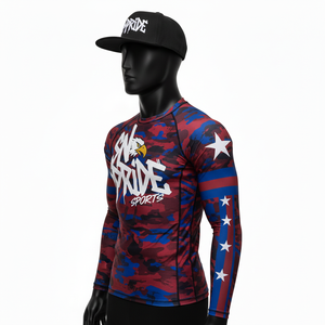 Camisetas de Compresión de Manga Larga para Hombre, Rashguards de MMA, Ropa Deportiva, Diseño Personalizado por Sublimación, Rashguard de Alto Rendimiento para BJJ - Product Image 2