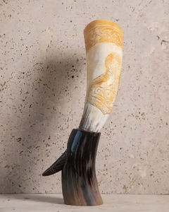 แก้วดื่มบัฟฟาโลฮอร์นคุณภาพสูงสำหรับเครื่องใช้บนโต๊ะอาหาร - Product Image 5