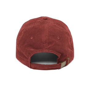 หมวกเบสบอลผ้าลูกฟูกสไตล์วินเทจปักลายน่ารักหมวก unstructum 6แผงสำหรับสวมใส่ในชีวิตประจำวันและสไตล์สตรีท OEM ODM - Product Image 4