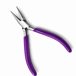 Professional Chain Nose Pliers Stainless Steel Jewelry Making Tools for Secure Grip Beading and <b>Wire</b> <b>Crafting</b> Work - Product Image 4